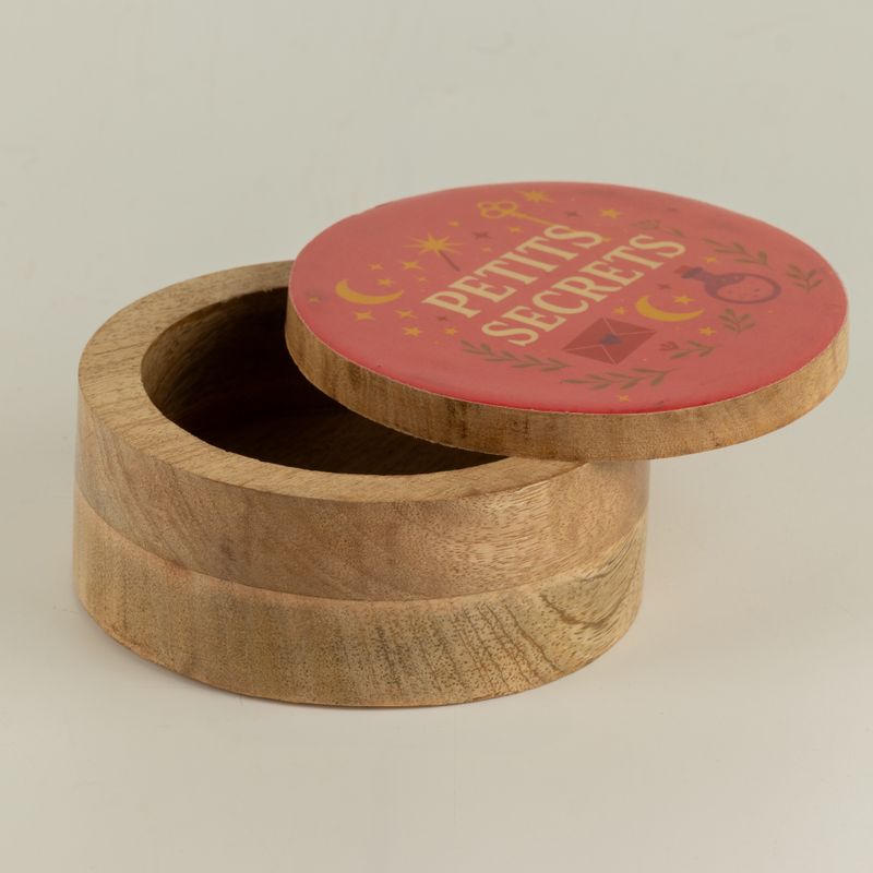 Round Enamelled Box - Petite Secrets
