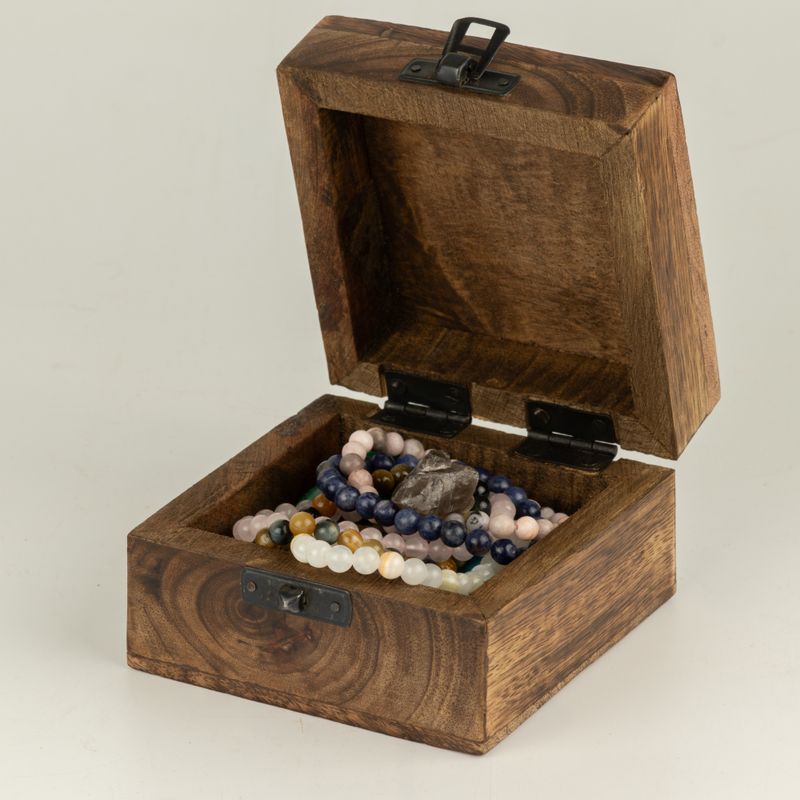 Small Enamelled Box -  Aquarius