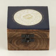 Small Enamelled Box -  Aquarius