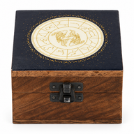 Small Enamelled Box -  Pisces