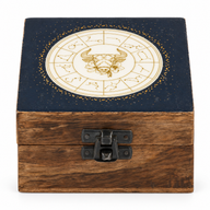 Small Enamelled Box -  Taurus