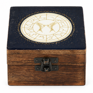 Small Enamelled Box -  Gemini
