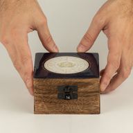 Small Enamelled Box -  Cancer