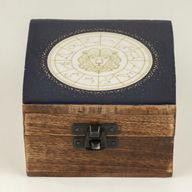 Small Enamelled Box -  Leo