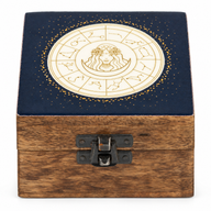 Small Enamelled Box -  Virgo