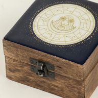 Small Enamelled Box -  Virgo