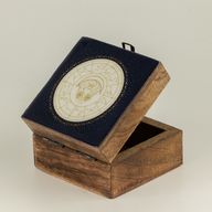 Small Enamelled Box -  Virgo