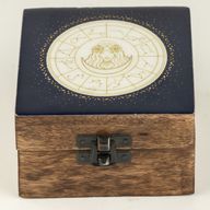 Small Enamelled Box -  Virgo