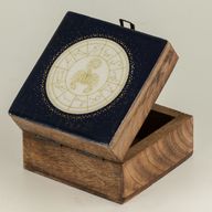 Small Enamelled Box -  Scorpio