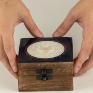 Small Enamelled Box -  Scorpio