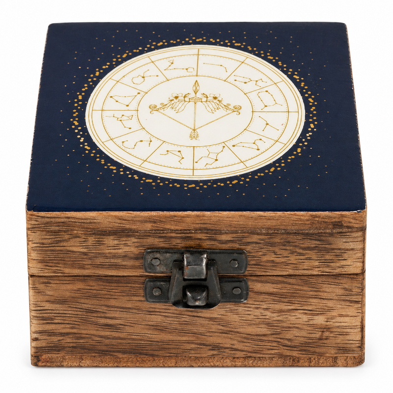 Small Enamelled Box -  Sagittarius