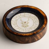 Stars Sign Mini Bowl & Incense Stick Holder - Capricorn