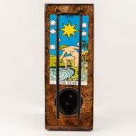 Large Sage Stick Heater Enamelled - The Star