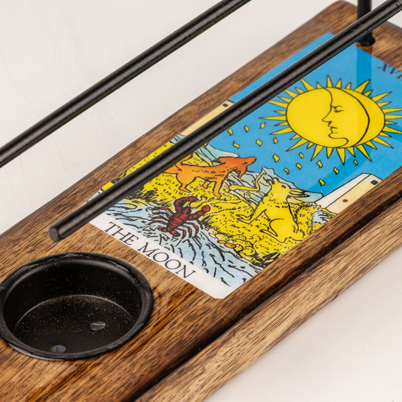 Large Sage Stick Heater Enamelled - The Moon