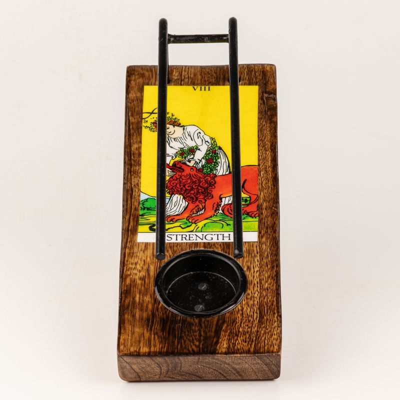 Large Sage Stick Heater Enamelled - Strength