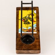 Large Sage Stick Heater Enamelled - The Fool
