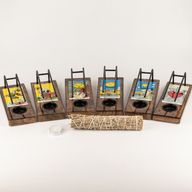 Large Sage Stick Heater Enamelled - 3 of Swords