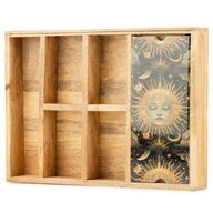 Sun Goddess Tarot Tray with Card Holder