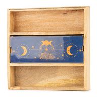 Blue Moon Phases Tarot Tray with Card Holder