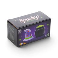 Spooky Witches Hat & Cauldron Ceramic Salt & Pepper Set