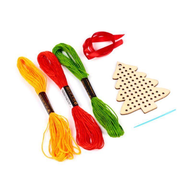 Jingle Bunch Christmas Cross Stitch DIY Decoration