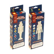 Christmas The Nutcracker Paint Your Own DIY Christmas Tree Decoration