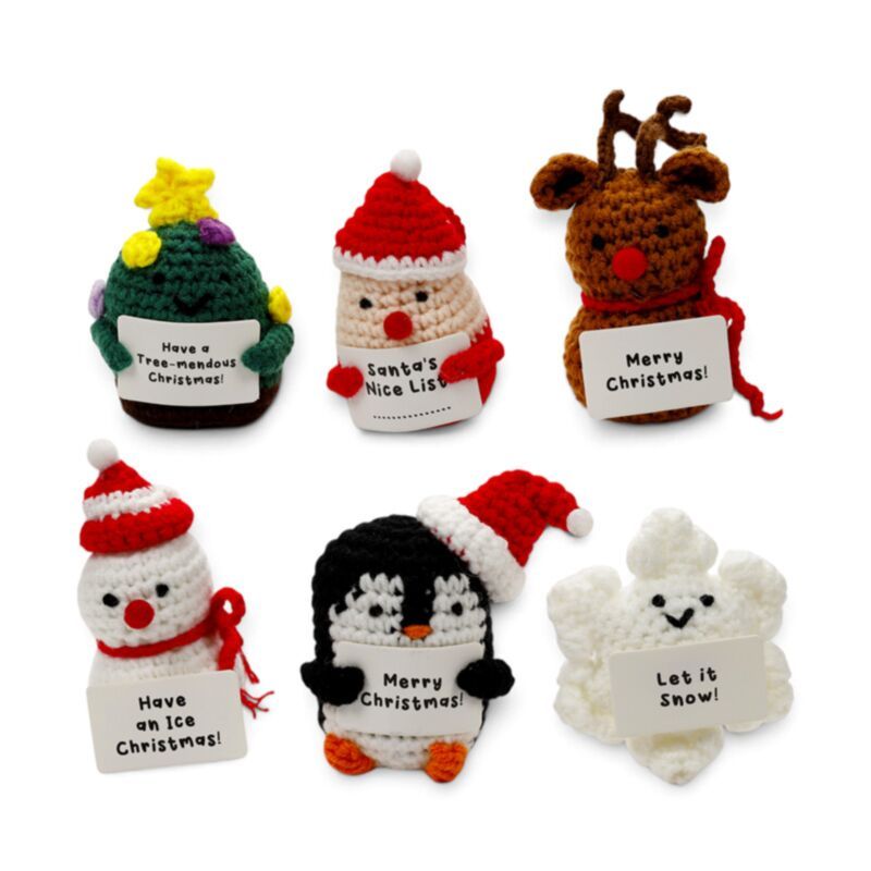 Positive Emotional Support Crochet Christmas Mix