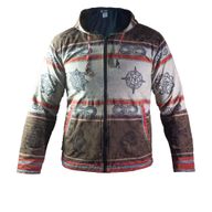 Nomad Sari Himalayan Soul Jacket - Stone Mandala - Medium