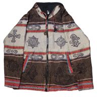Nomad Sari Himalayan Soul Jacket - Stone Mandala - Medium