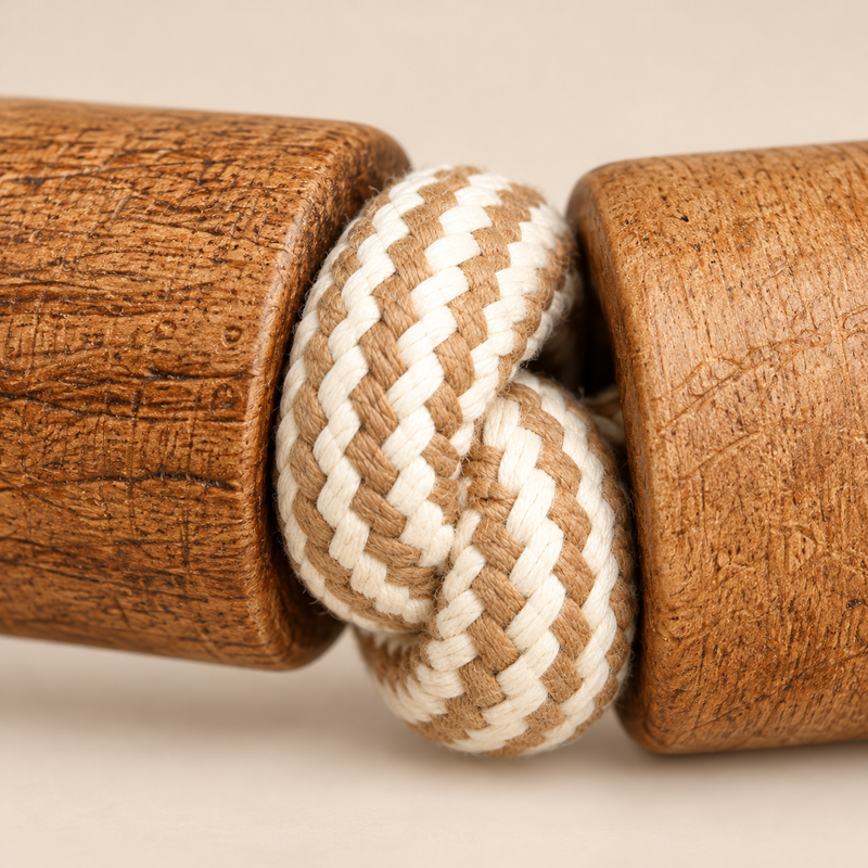 PAW Toys - Coffee Wood Chew - Trail Born Tug