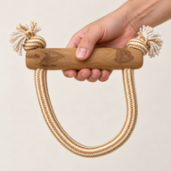 PAW Toys - Coffee Wood Chew - Loop & Tug