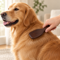 PAW Grooming Tools - Mini Brush & Massage - Bamboo Pins