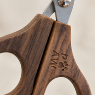 PAW Grooming Tools - Semi Circle Nail Clipper - Walnut - Stainless Steel (304)