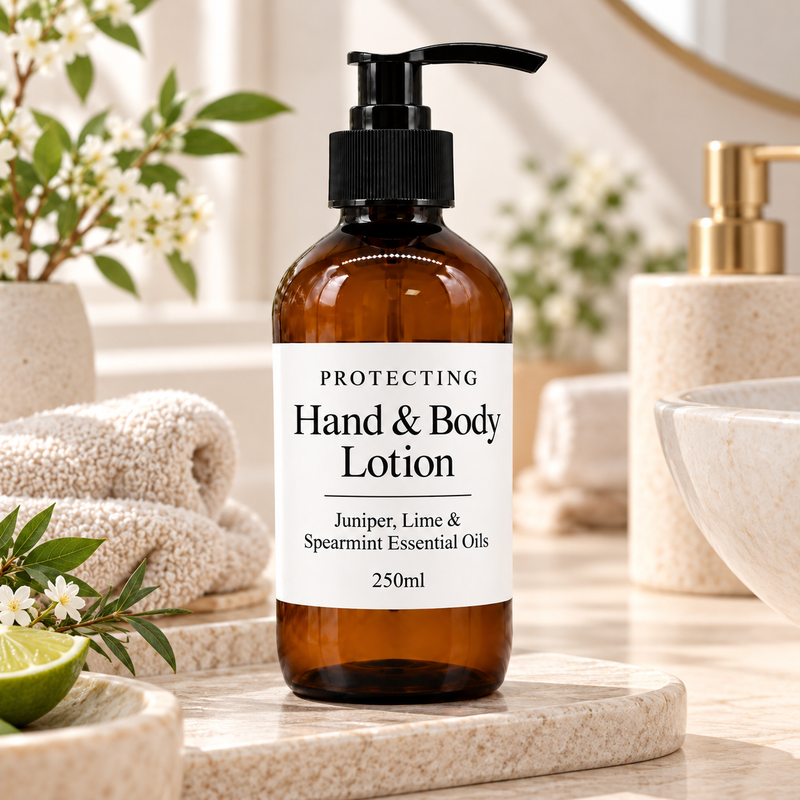 Juniper, Lime & Spearmint Hand & Body Lotion 250ml - Unlabelled