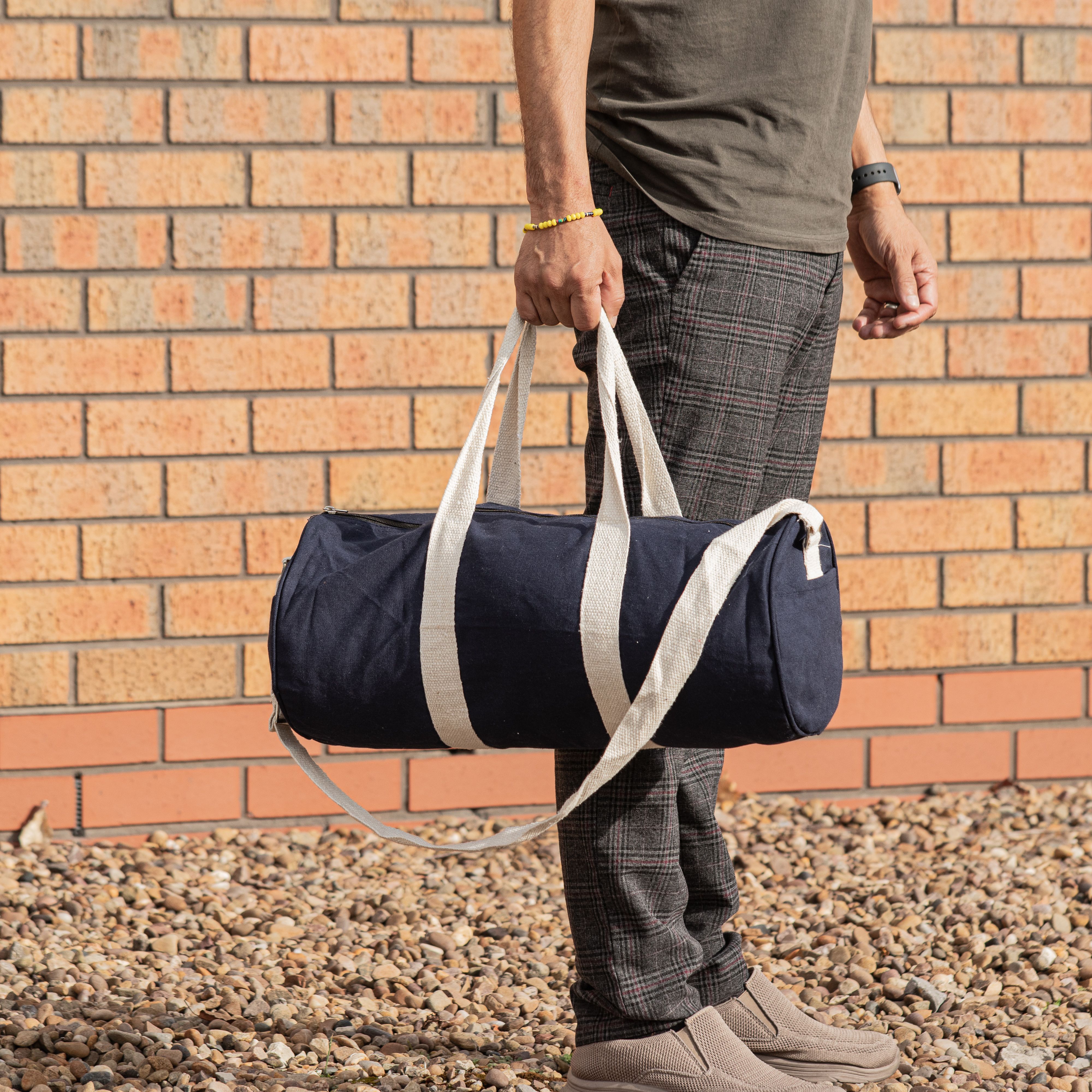 Cotton Canvas Gym Bags