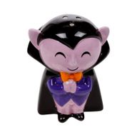 Spooky Dracula & Coffin Ceramic Salt & Pepper Set