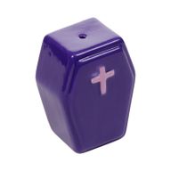 Spooky Dracula & Coffin Ceramic Salt & Pepper Set