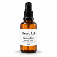50ml Beard Oil - Spartan Hero - Unlabelled