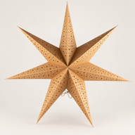 Star Lamp - Natural Brown - Seven Point - 60cm