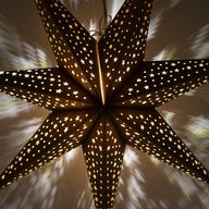 Star Lamp - Natural Brown - Seven Point - 60cm