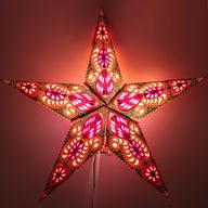 Star Lamp - Fire Festival Five  Point - 60cm