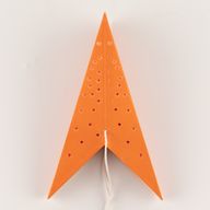 Star Lamp - Orange Lights Nine Point - 45cm