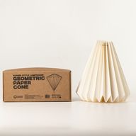 Geometric Paper Cone Shade