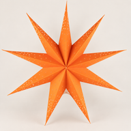Paper Star Lamp Shade Starter Pack – 20 Shades with Cables & Bulbs