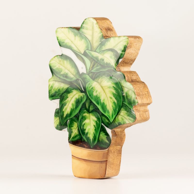 Wooden House Plants - Mini Jungle Plant