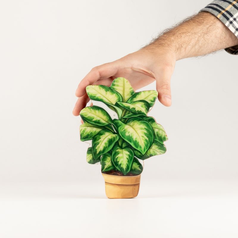 Wooden House Plants - Mini Jungle Plant