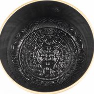 FOCUS - Black Singing Bowl Set - 15x7.5cm