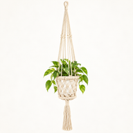 Macrame Pot Holder  - Natural