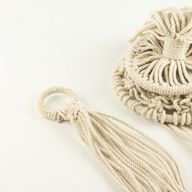 Macrame Pot Holder  - Natural