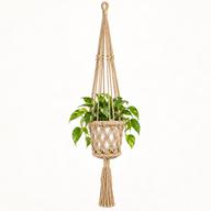 Macrame Pot Holder - Camal